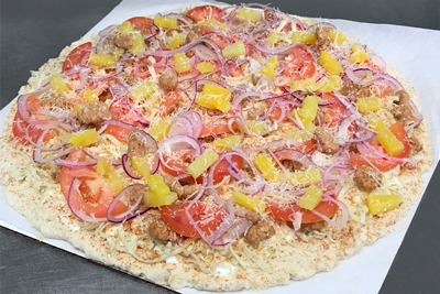 Sweet & Spicy Sausage Pizza