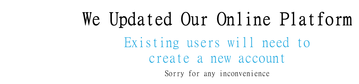 Existing Users Must Create A New Account