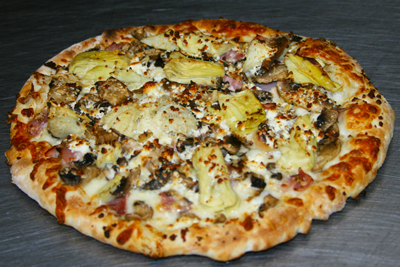 Chicken Cordon Bleu Pizza