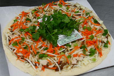 Thai Chicken Pizza