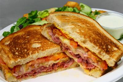 Pastrami Delight Sandwich