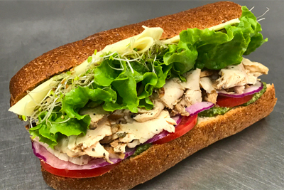 Chicken Pesto Sub