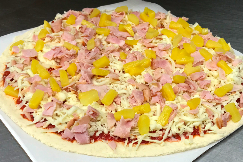 Hawaiian pizza